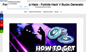 Fortnitevbucks.site thumbnail