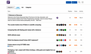 Fortran-lang.discourse.group thumbnail