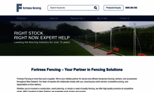 Fortressfencing.co.nz thumbnail