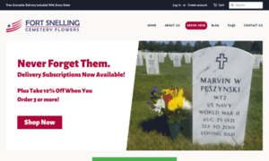 Fortsnellingcemeteryflowers.com thumbnail