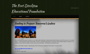 Fortstocktonfoundation.org thumbnail
