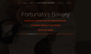 Fortunatasbakery.com thumbnail