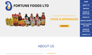 Fortunefoodslimited.com thumbnail