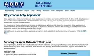 Fortworthappliance.com thumbnail