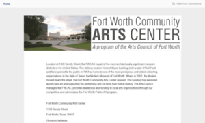 Fortworthcommunityartscenter.submittable.com thumbnail