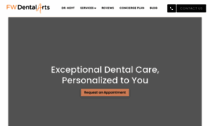 Fortworthdentalarts.com thumbnail