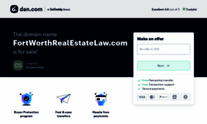 Fortworthrealestatelaw.com thumbnail