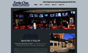 Fortyonesportsbar.com thumbnail