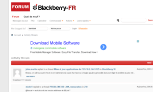 Forum-blackberry.fr thumbnail