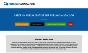 Forum-canada.com thumbnail