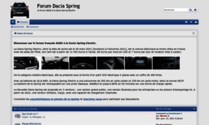 Forum-dacia-spring.fr thumbnail