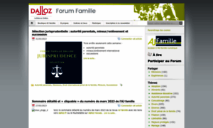 Forum-famille.dalloz.fr thumbnail