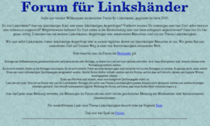 Forum-fuer-linkshaender.de thumbnail