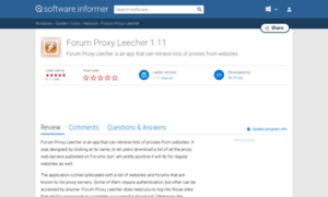 Forum-proxy-leecher.informer.com thumbnail