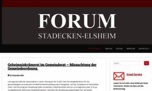 Forum-stadecken-elsheim.de thumbnail