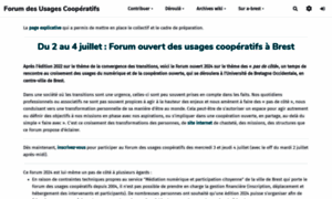 Forum-usages-cooperatifs.net thumbnail