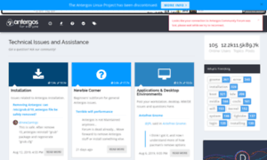Forum.antergos.com thumbnail