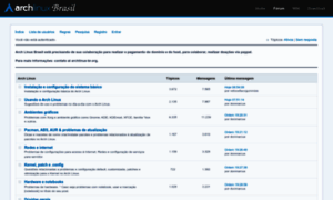 Forum.archlinux-br.org thumbnail
