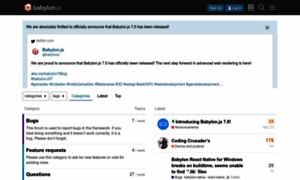 Forum.babylonjs.com thumbnail