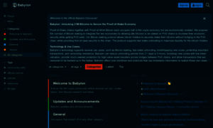 Forum.babylonlabs.io thumbnail