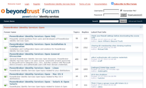 Forum.beyondtrust.com thumbnail