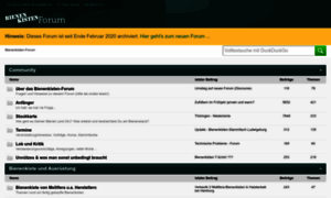 Forum.bienenkiste.de thumbnail