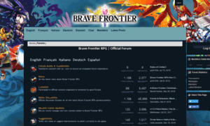 Forum.bravefrontier-rpg.com thumbnail