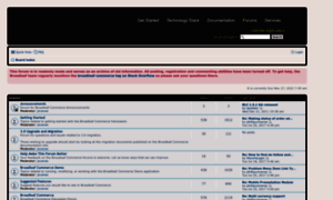 Forum.broadleafcommerce.org thumbnail