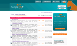 Forum.carriere-info.fr thumbnail