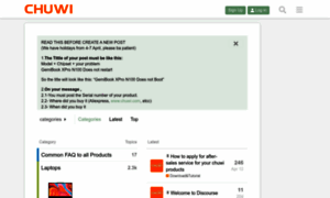 Forum.chuwi.com thumbnail