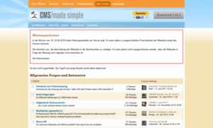 Forum.cmsmadesimple.de thumbnail