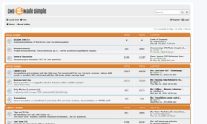 Forum.cmsmadesimple.org thumbnail