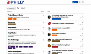 Forum.codeforphilly.org thumbnail