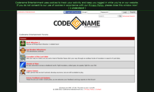 Forum.codenameentertainment.com thumbnail
