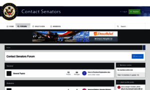 Forum.contactsenators.com thumbnail