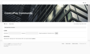 Forum.controlpay.com thumbnail