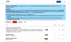 Forum.datagolf.com thumbnail