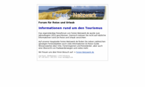 Forum.ferien-netzwerk.de thumbnail