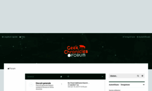 Forum.geekchronicles.ro thumbnail