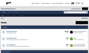 Forum.gibson.com thumbnail