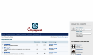 Forum.leconjugueur.com thumbnail