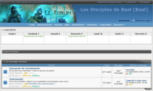 Forum.lesdisciplesdebaal.com thumbnail