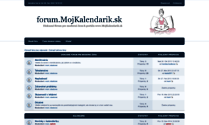 Forum.mojkalendarik.sk thumbnail