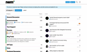 Forum.nem.io thumbnail