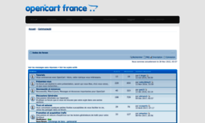 Forum.opencart-france.com thumbnail