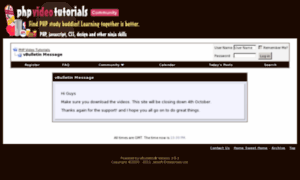 Forum.phpvideotutorials.com thumbnail