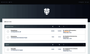 Forum.primefaces.org thumbnail
