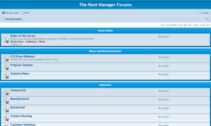 Forum.rentmanager.com thumbnail