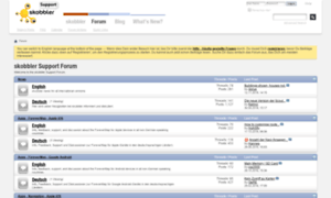 Forum.skobbler.com thumbnail