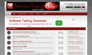 Forum.softwaretestinghelp.com thumbnail